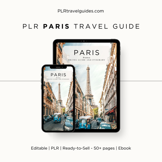 PLR Paris Travel Guide