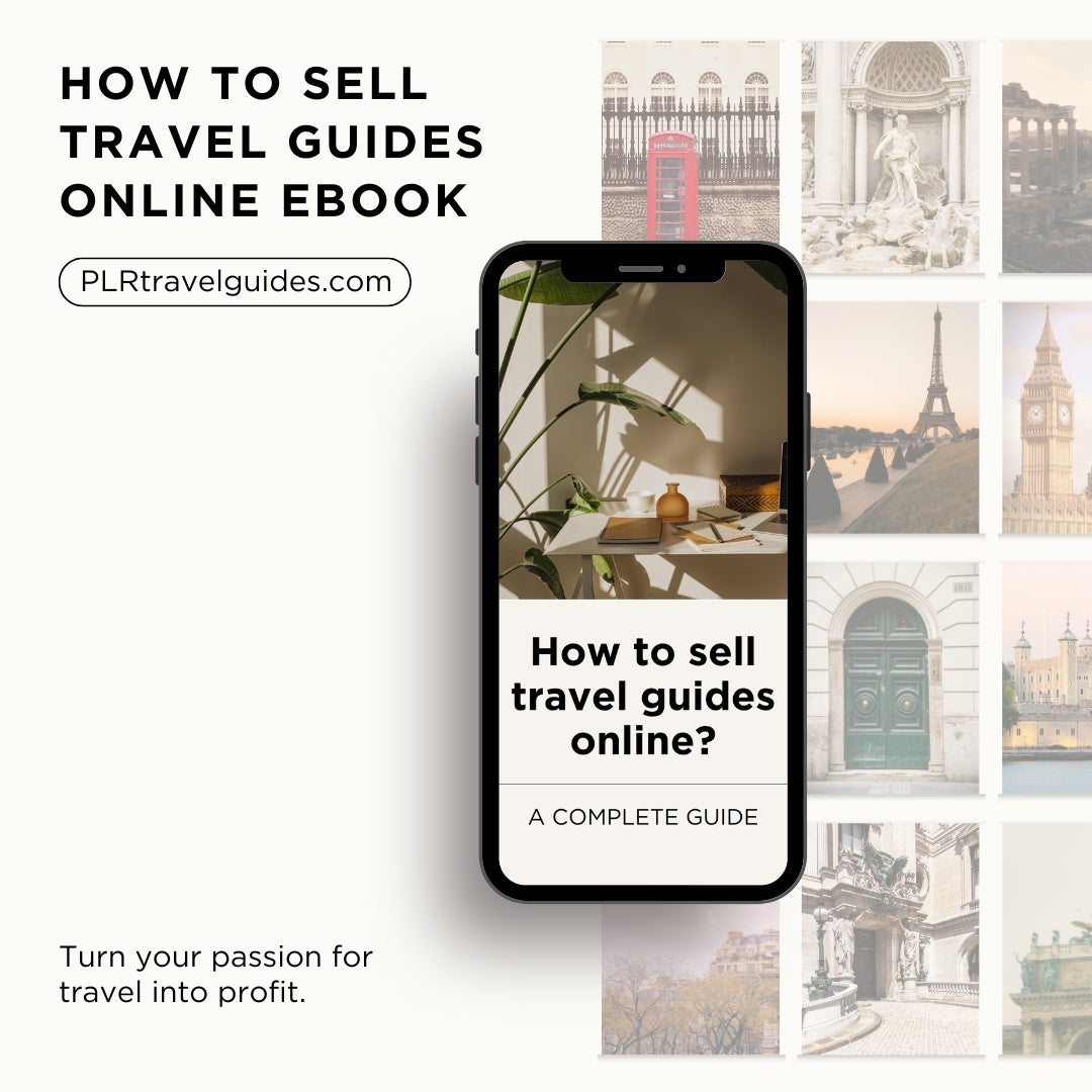 How to sell travel guides online - The ultimate guide EBOOK